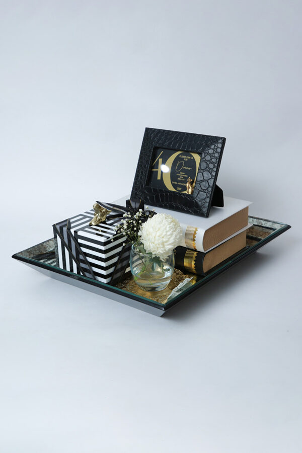 40TH BIRTHDAY CELEBRATION TRAY