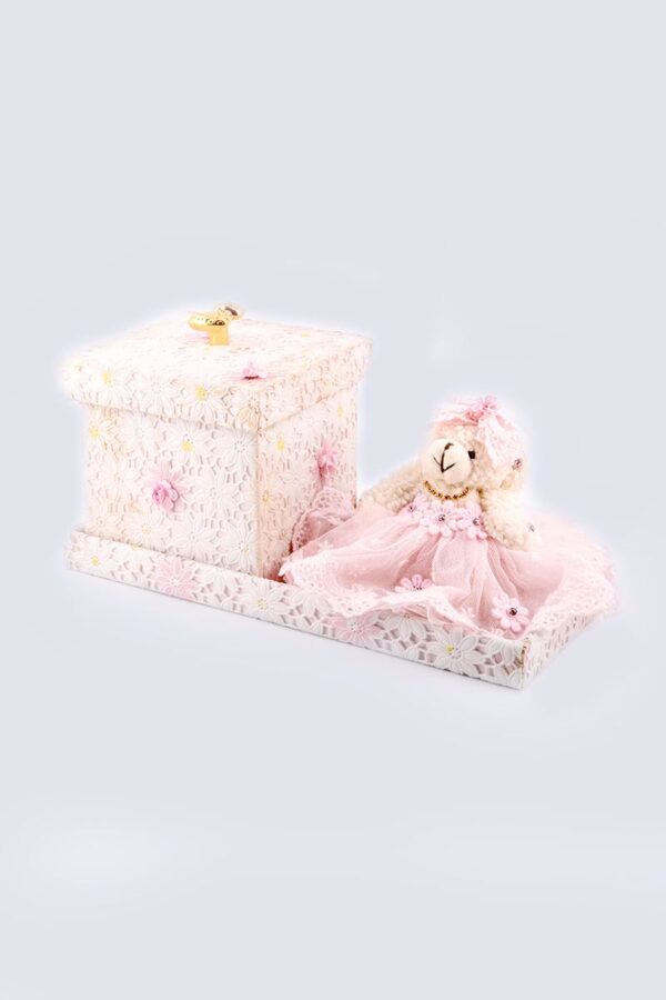 BIRTH ANNOUNCEMENT PINK TEDDY BOXES - Image 3